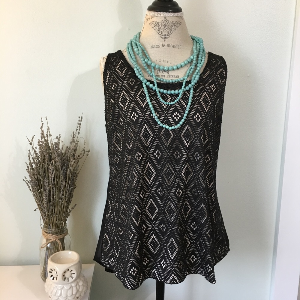 Maurice's Black Blouse